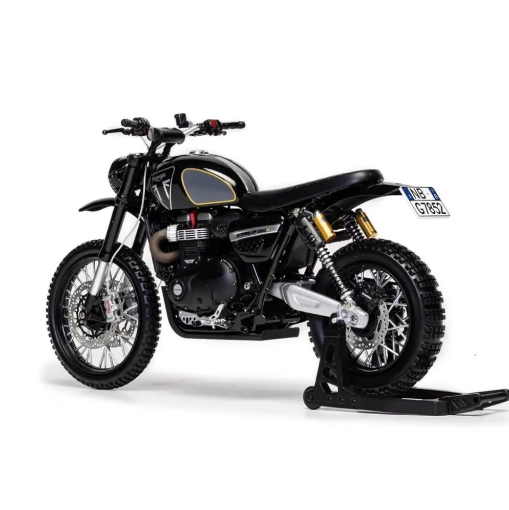 Triumph Scrambler 1200 - James Bond - Corgi - 1:12