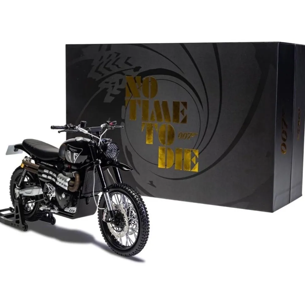 Triumph Scrambler 1200 - James Bond - Corgi - 1:12