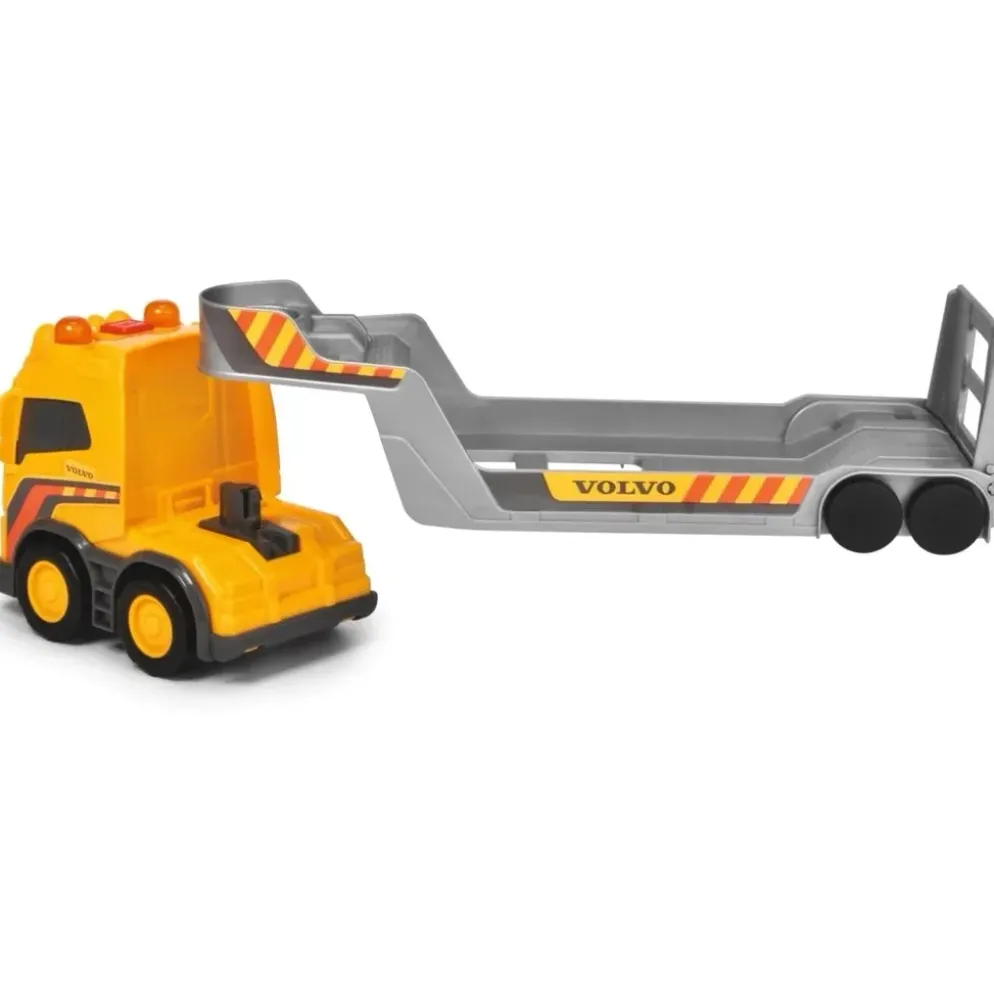 Truck Team - Volvo-lastbil och Trailer med Hjullastare - Dickie Toys