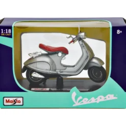 Vespa 946 Bellissima - 2014 - Silver - Maisto - 1:18