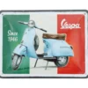 Vespa Since 1946 - Plåtskylt - 15x20 cm