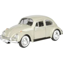 1966 Volkswagen Beetle - Beige - Motormax - 1:24