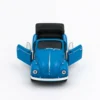 Volkswagen Beetle Convertible - Blå - Welly - 11 cm