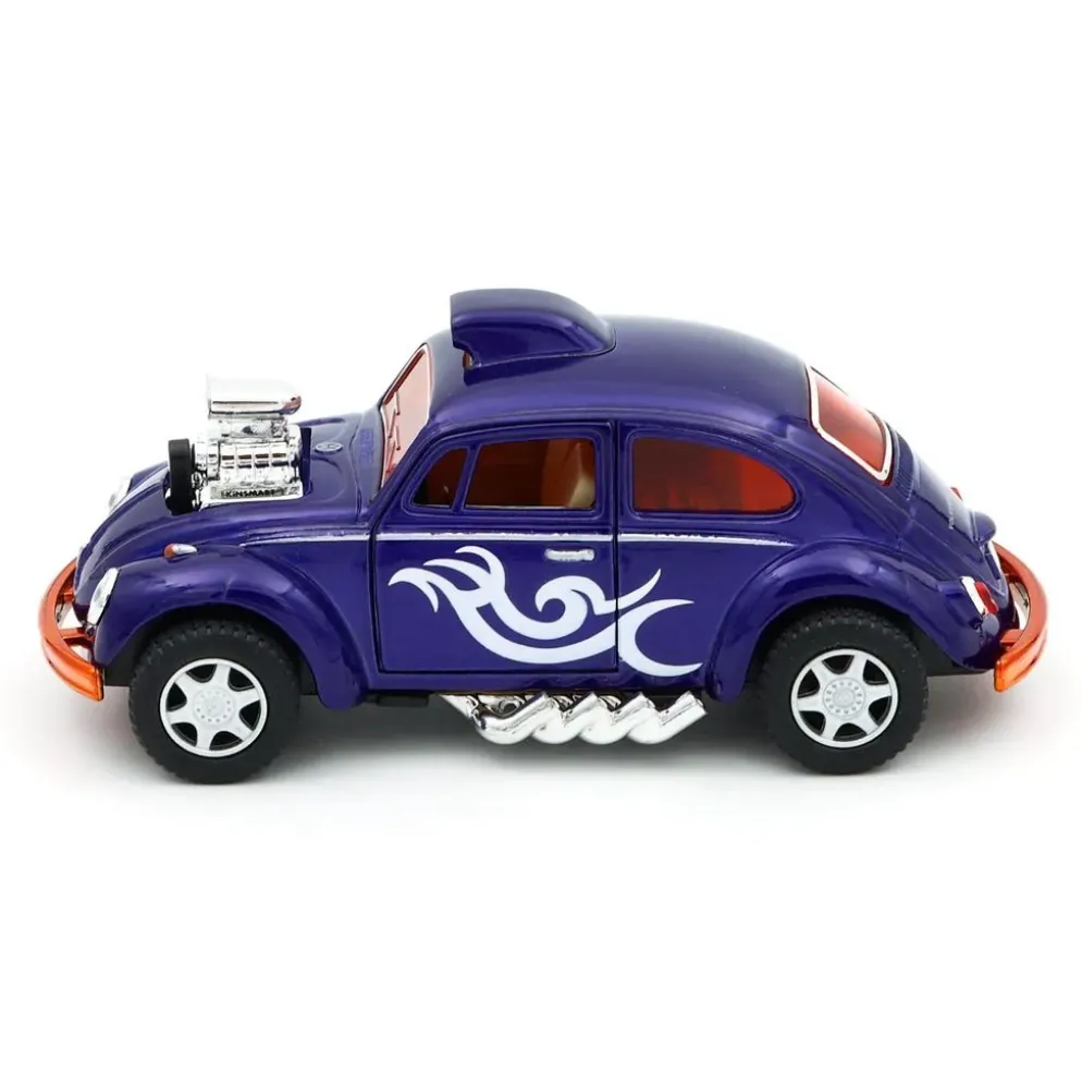 Volkswagen Beetle Custom Dragracer - Lila - Kinsmart - 1:32