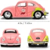 Volkswagen Beetle - SpongeBob Squarepants - Patrick Star - Jada Toys - 1:32