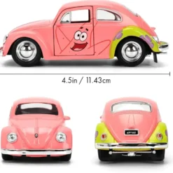 Volkswagen Beetle - SpongeBob Squarepants - Patrick Star - Jada Toys - 1:32