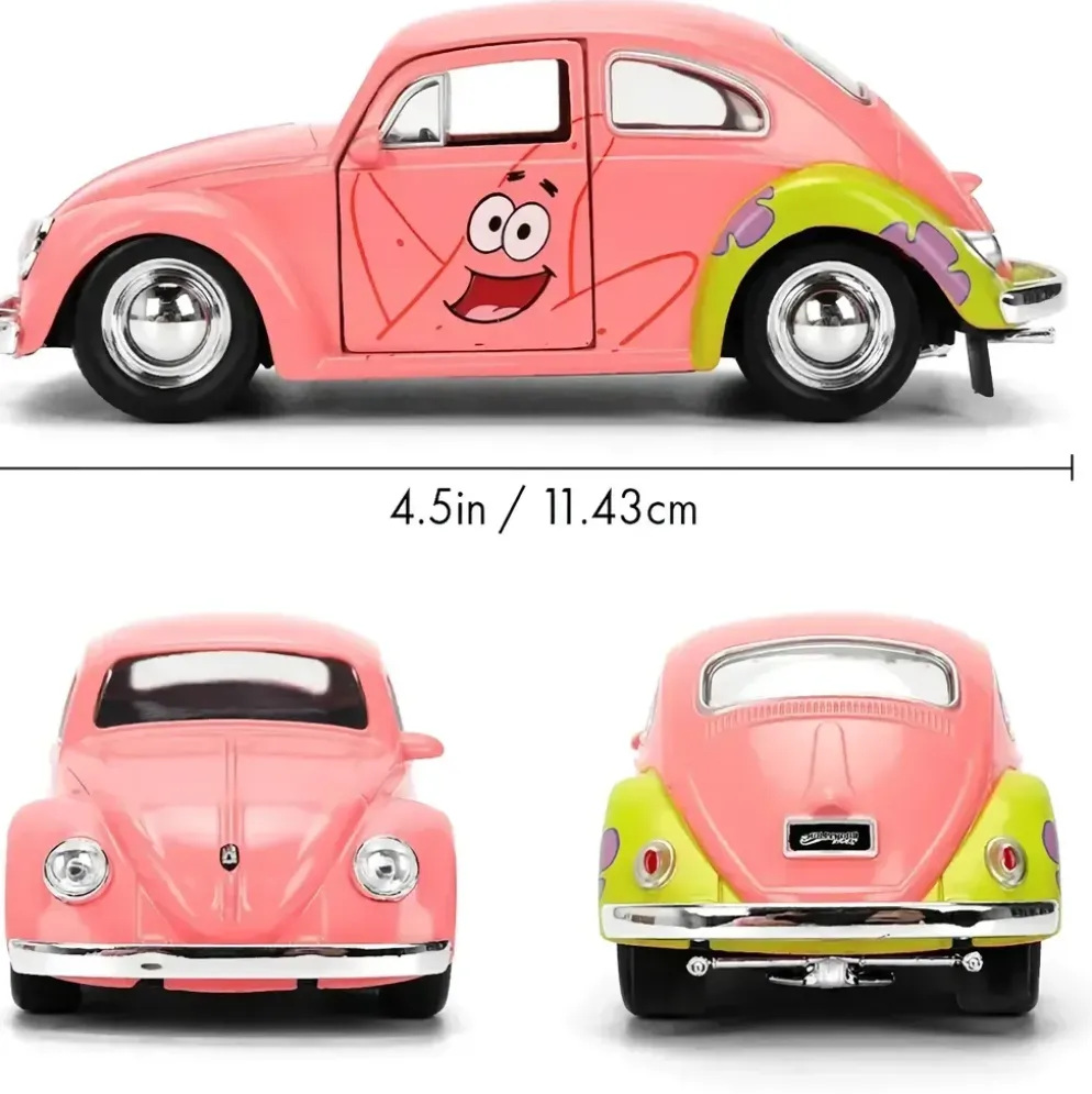 Volkswagen Beetle - SpongeBob Squarepants - Patrick Star - Jada Toys - 1:32