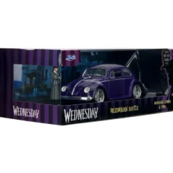 Volkswagen Beetle - Wednesday Addams & Thing - Jada - 1:24