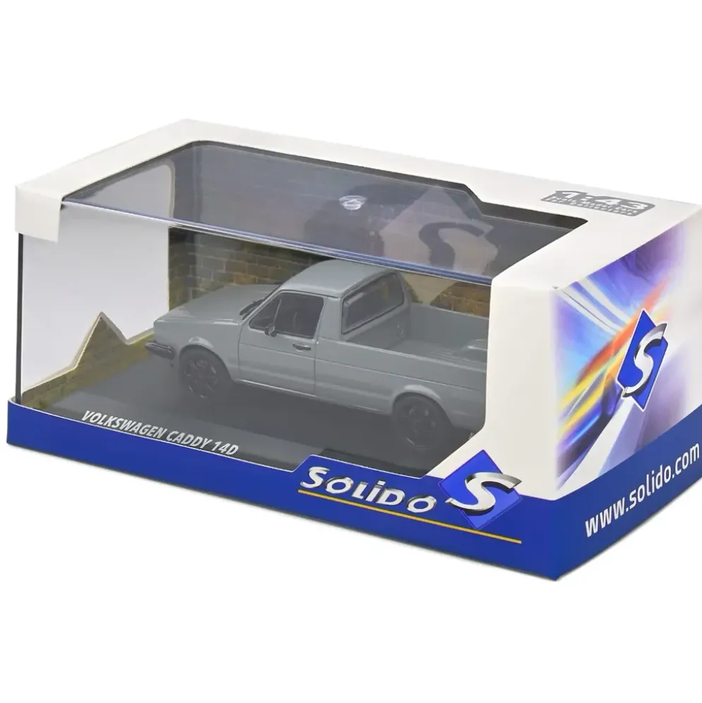 Volkswagen Caddy MK1 - 1982 - Grå - Solido - 1:43