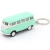 1962 Volkswagen Classical Bus - Nyckelring - Kinsmart - 1:64 - Pastellgrön