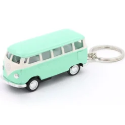 1962 Volkswagen Classical Bus - Nyckelring - Kinsmart - 1:64 - Pastellgrön