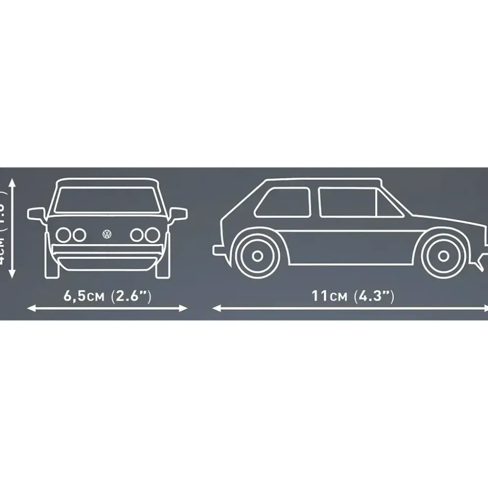 Volkswagen Golf GTI - Vit - Byggsats - 24614 - COBI - 1:35