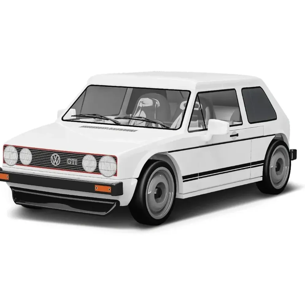 Volkswagen Golf GTI - Vit - Byggsats - 24614 - COBI - 1:35