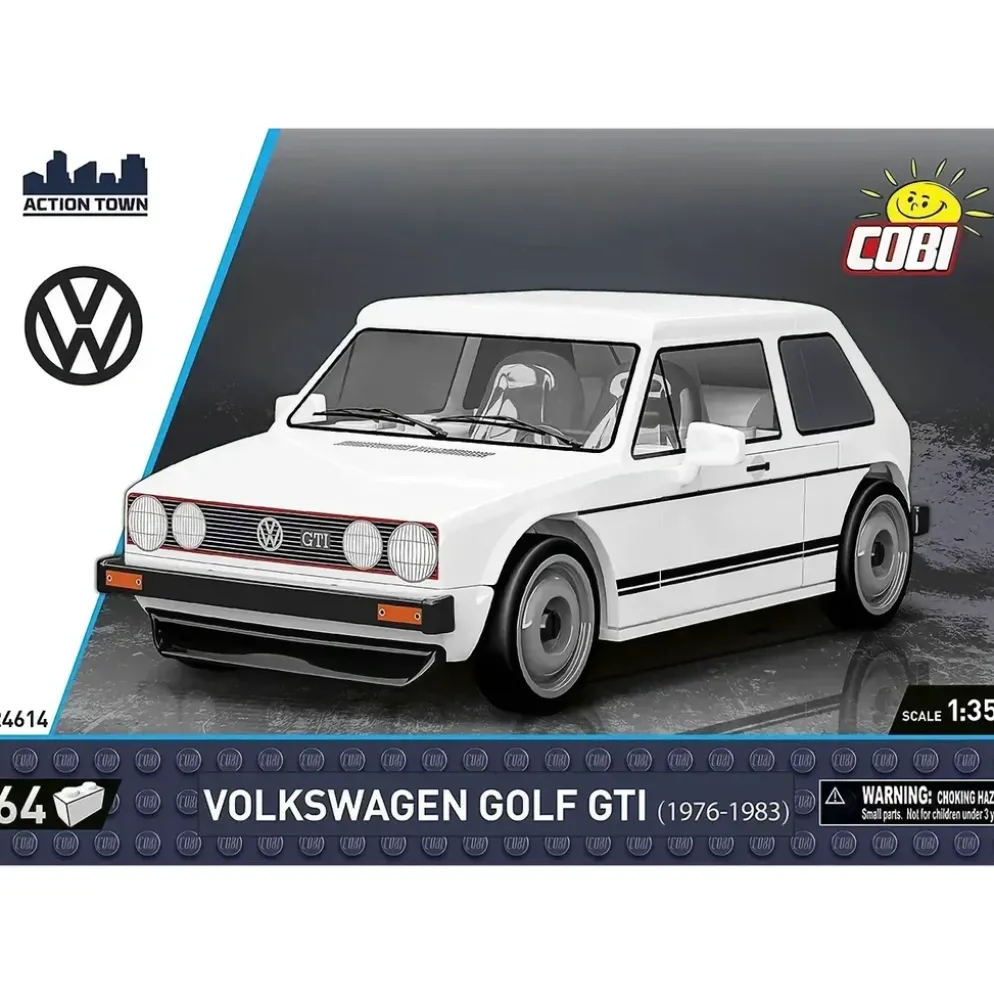 Volkswagen Golf GTI - Vit - Byggsats - 24614 - COBI - 1:35