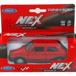 Volkswagen Golf I GTI - Röd - Welly - 1:34