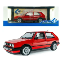 Volkswagen Golf II GTI G60 - Röd - 1989 - Solido - 1:18