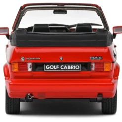 Volkswagen Golf MK1 Cab Sportline 1992 - Röd - Solido - 1:43