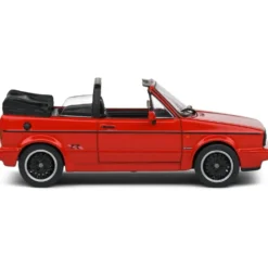 Volkswagen Golf MK1 Cab Sportline 1992 - Röd - Solido - 1:43