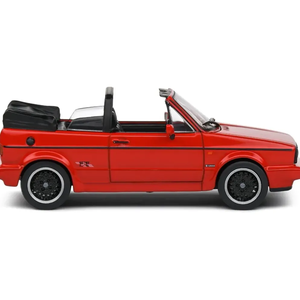 Volkswagen Golf MK1 Cab Sportline 1992 - Röd - Solido - 1:43