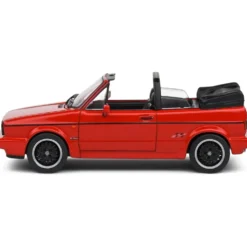Volkswagen Golf MK1 Cab Sportline 1992 - Röd - Solido - 1:43