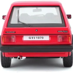 Volkswagen Golf Mk1 GTI - 1979 - Röd - Bburago - 1:24