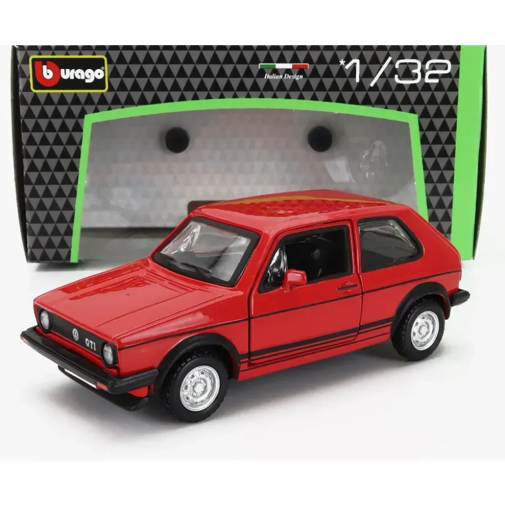 Volkswagen Golf MK1 GTI (1979) - Röd - Bburago - 1:32