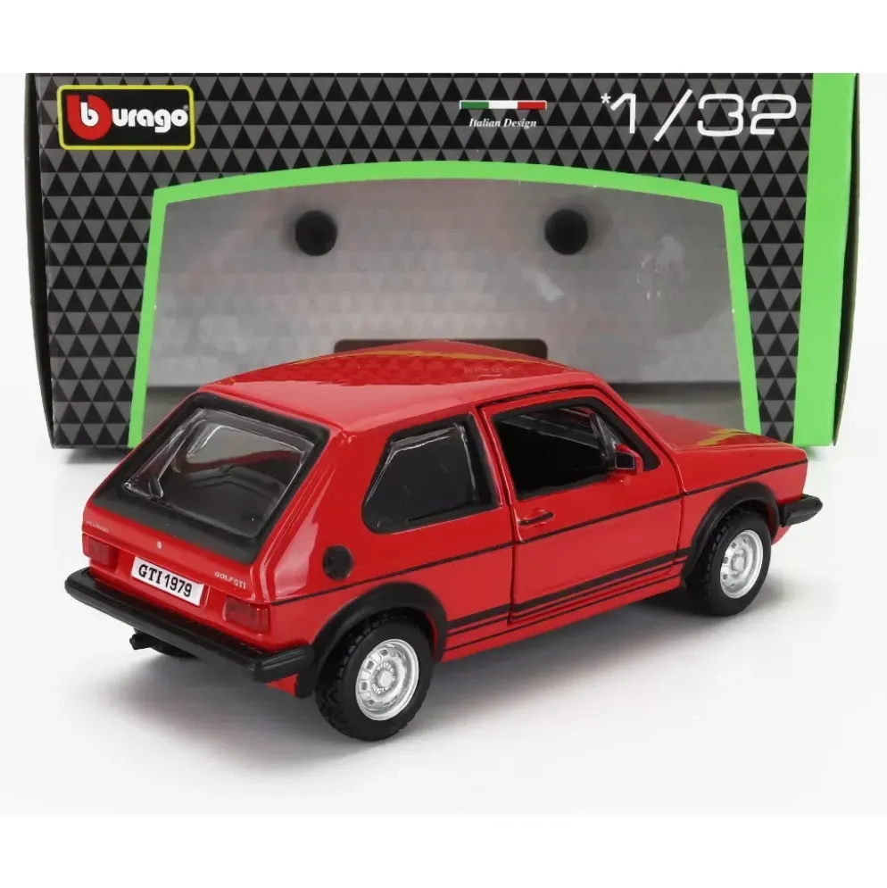 Volkswagen Golf MK1 GTI (1979) - Röd - Bburago - 1:32