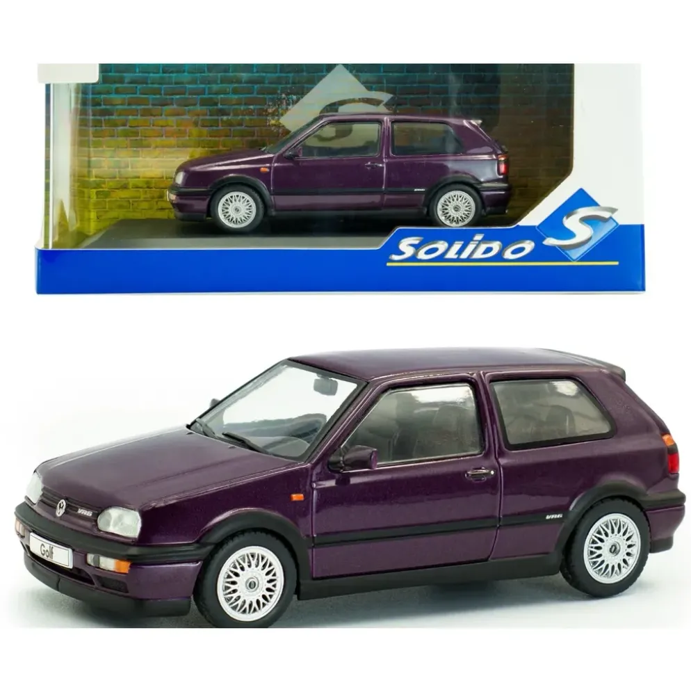 Volkswagen Golf Mk3 VR6 - 1994 - Lila - Solido - 1:43
