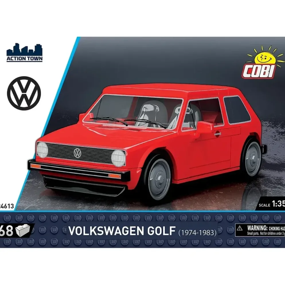 Volkswagen Golf - Röd - 24613 - COBI - 1:35