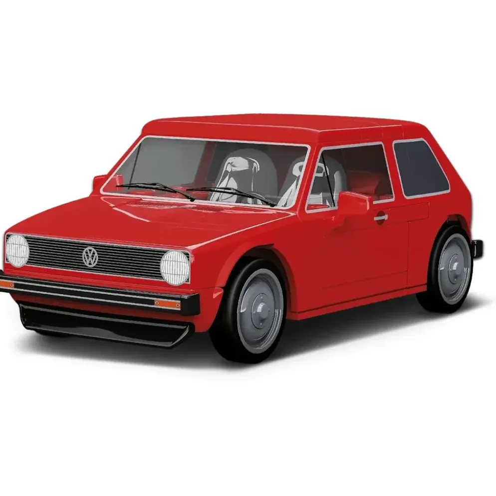 Volkswagen Golf - Röd - 24613 - COBI - 1:35
