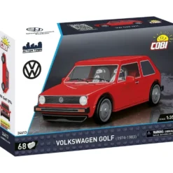 Volkswagen Golf - Röd - 24613 - COBI - 1:35