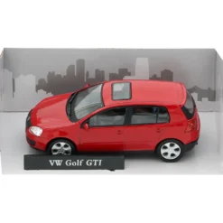Volkswagen Golf V GTI - Röd - Cararama - 1:43