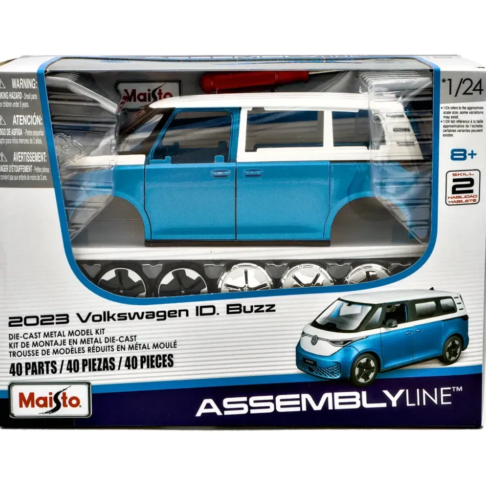 2023 Volkswagen ID. Buzz - Byggsats - Assembly Line - Maisto - 1:24