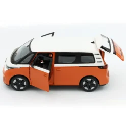 Volkswagen ID. Buzz - 2023 - Orange och Vit - Maisto - 1:24