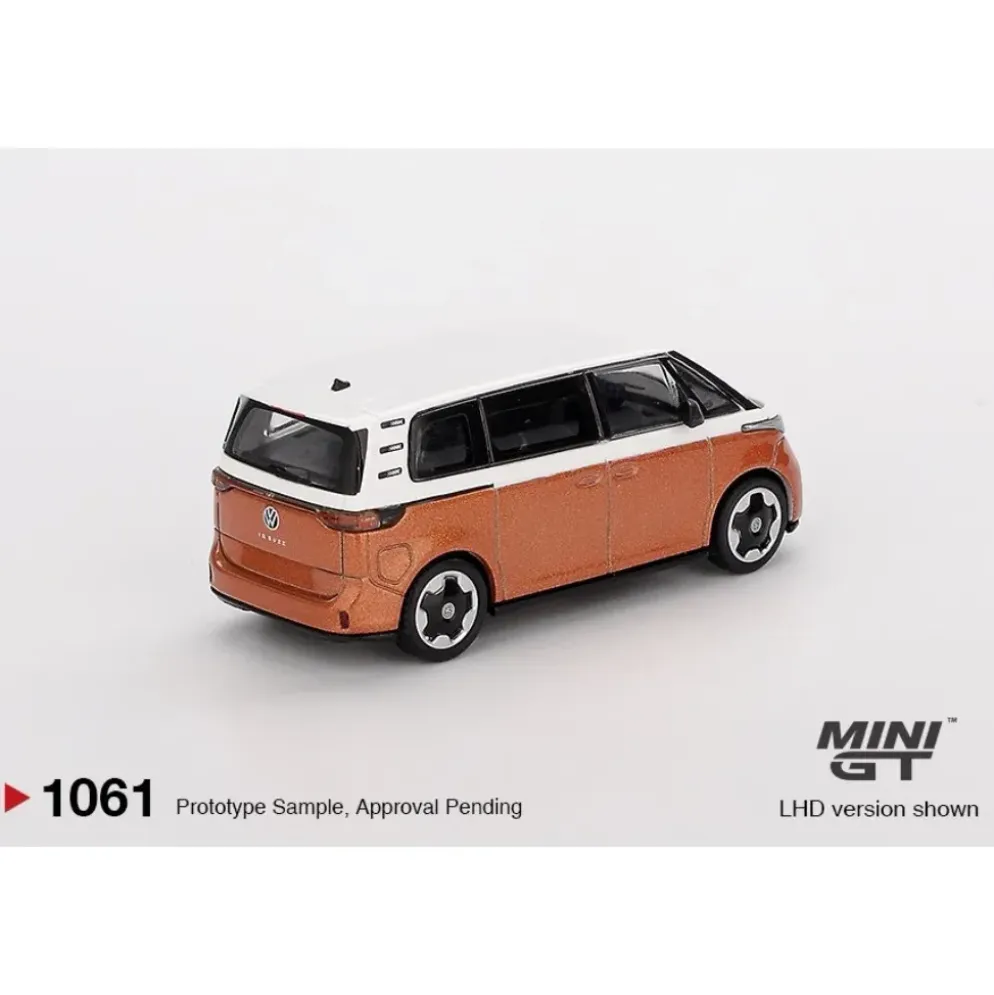 Volkswagen ID. Buzz - Vit / Orange - 1061 - Mini GT