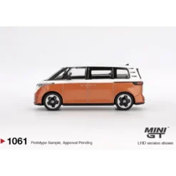 Volkswagen ID. Buzz - Vit / Orange - 1061 - Mini GT
