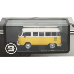 Volkswagen Kombi T2 - 1976 - Gul / Vit - Triple9 - 1:43