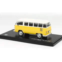 Volkswagen Kombi T2 - 1976 - Gul / Vit - Triple9 - 1:43