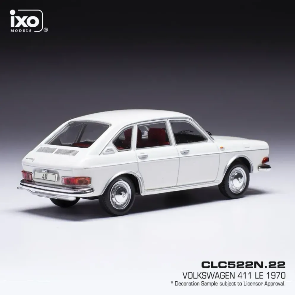 Volkswagen 411 LE - 1970 - Vit - Ixo Models - 1:43
