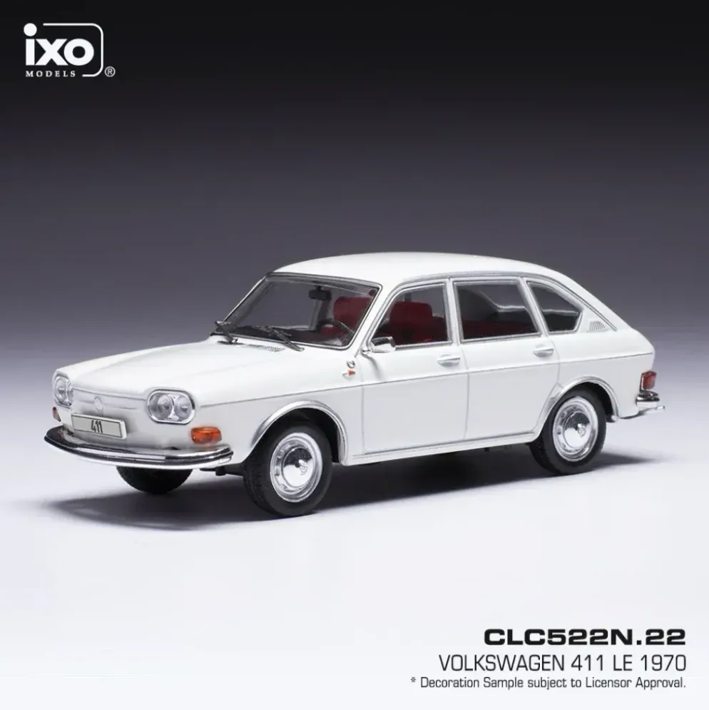Volkswagen 411 LE - 1970 - Vit - Ixo Models - 1:43