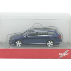 Volkswagen Passat - 2014 - Blå - Herpa - 1:87