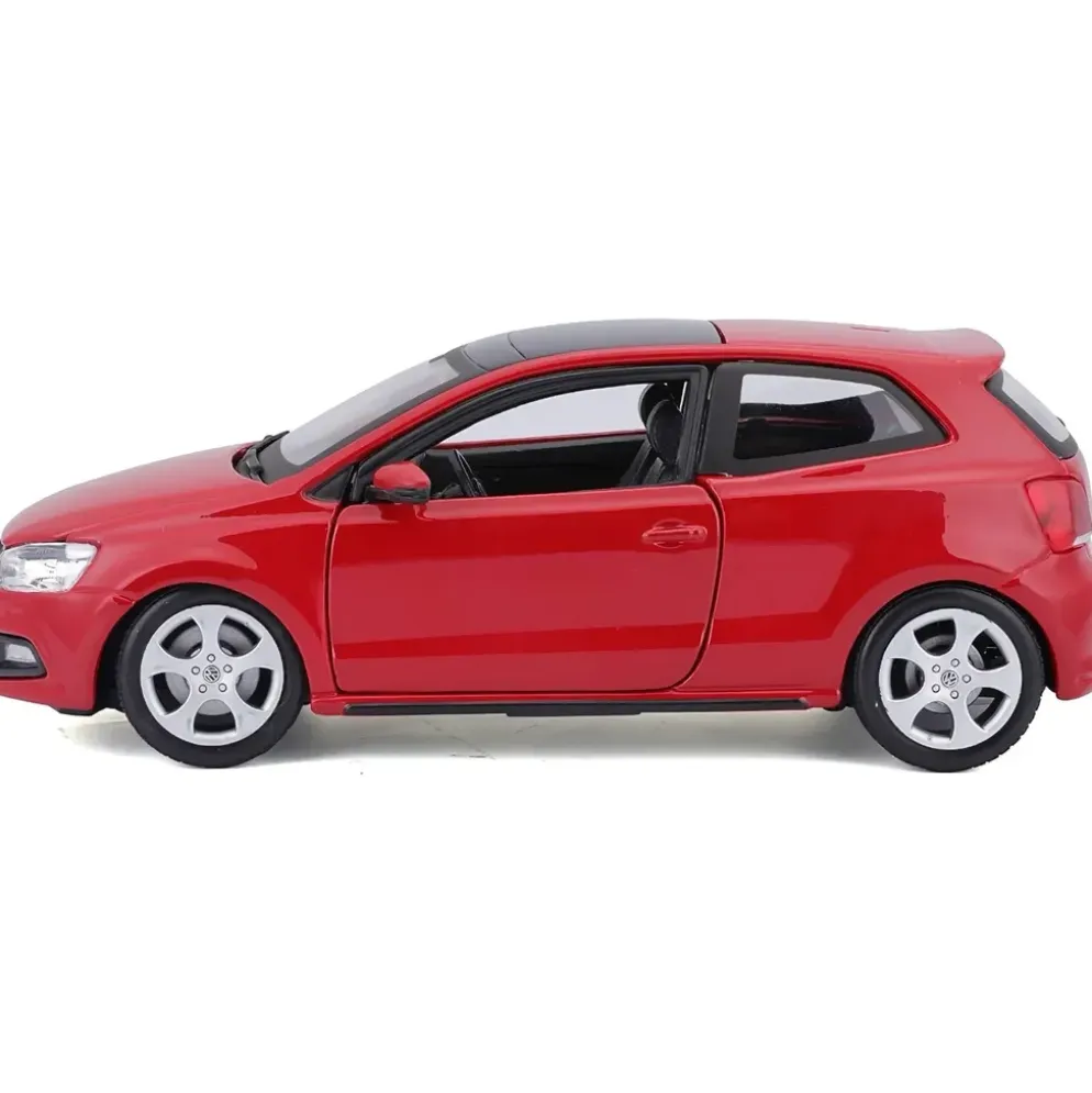 Volkswagen Polo GTI Mark 5 - Röd - Bburago - 1:24
