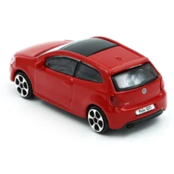 Volkswagen Polo GTI - 2010 - Röd - Bburago - 10 cm