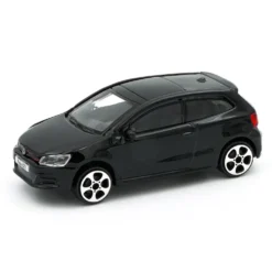 Volkswagen Polo Mk5 GTI - Svart - Bburago - 9 cm