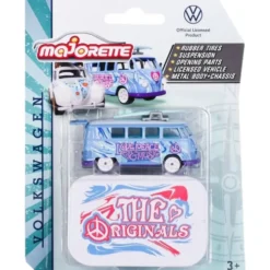 Volkswagen T1 - Blå - The Originals - Deluxe - Majorette