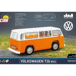Volkswagen T2b - Orange - 24621 - COBI - 1:35