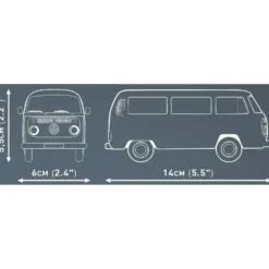 Volkswagen T2b - Orange - 24621 - COBI - 1:35