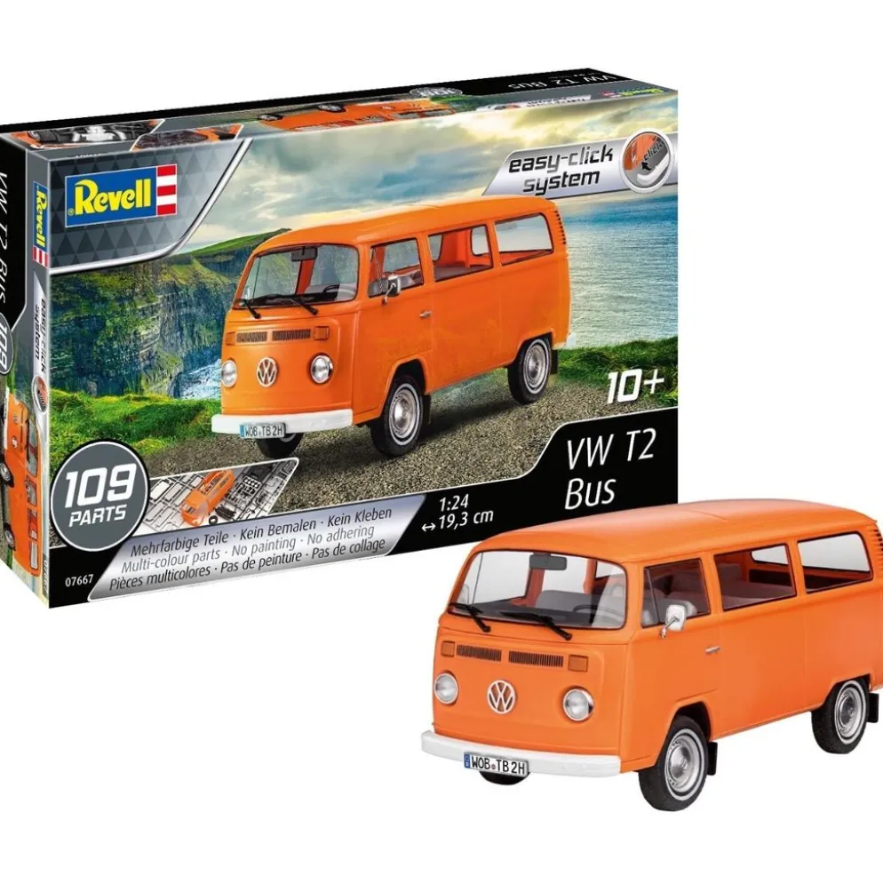 Volkswagen T2 Bus - Model Set - 7667 - Revell - 1:24