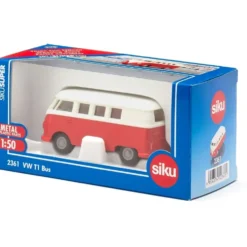 Volkswagen T1 Bus - Röd och Vit - 2361 - Siku - 1:50