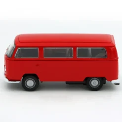 Volkswagen T2 Bus - 1972 - Röd - Welly - 11 cm